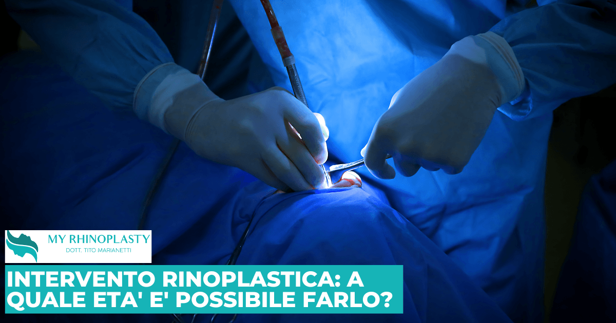 Intervento rinoplastica