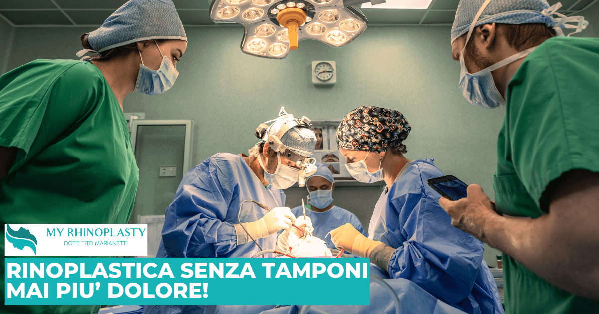 Rinoplastica senza tamponi