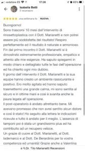 Recensione Tito Marianetti google